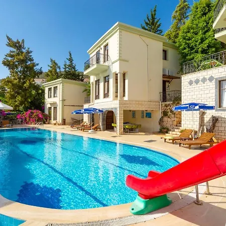 Kalkan With Public Pool Near The Sea And Nature View Apart Habesos Id-203 아파트 카스