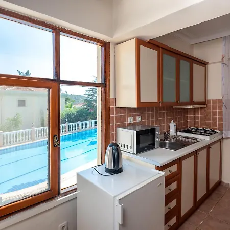 Kalkan With Public Pool Near The Sea And Nature View Apart Habesos Id-203