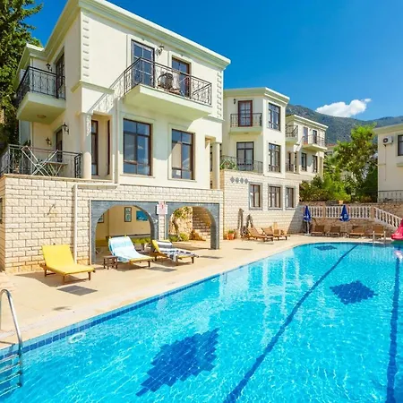 Kalkan With Public Pool Near The Sea And Nature View Apart Habesos Id-203 Appartement